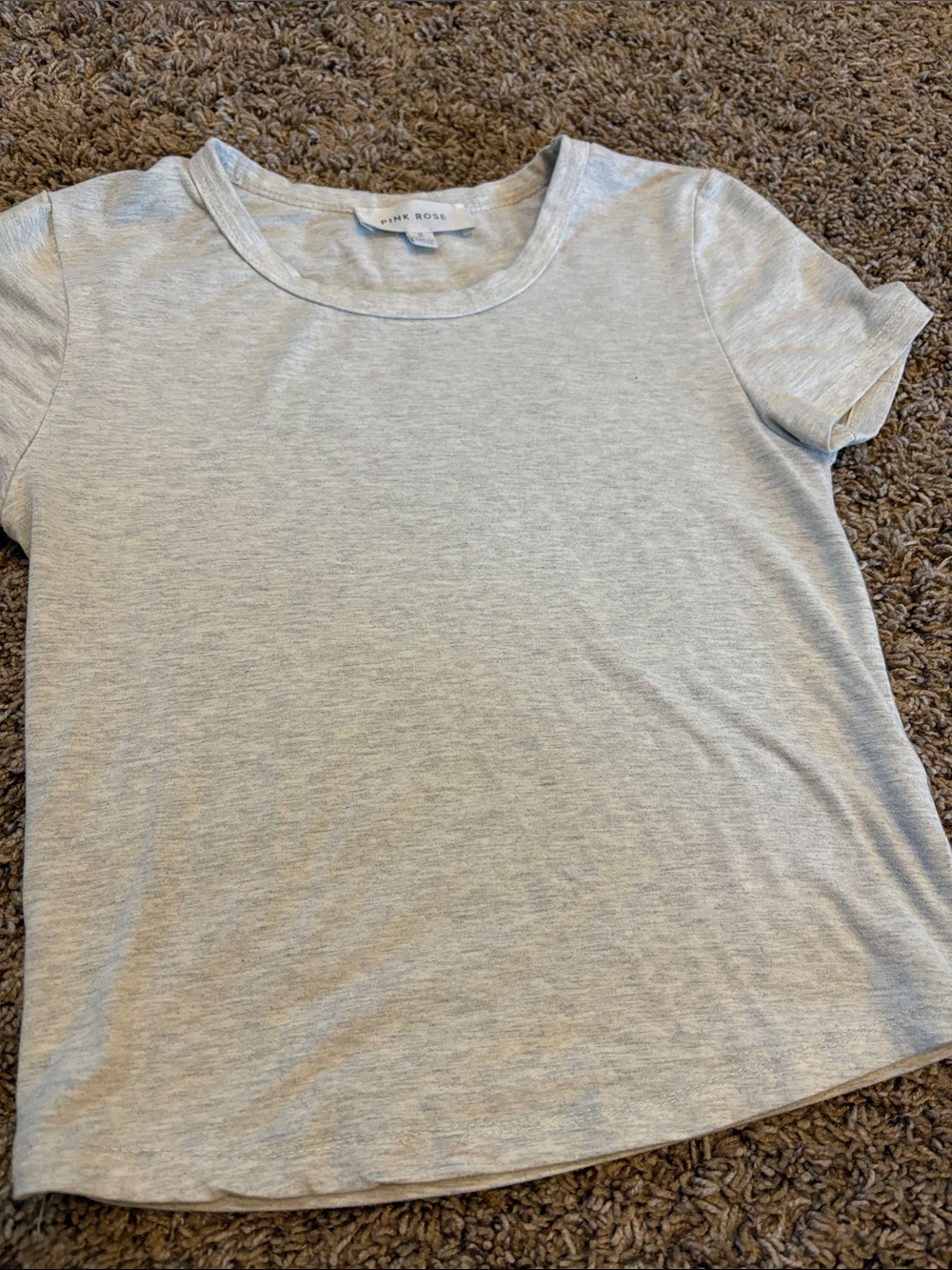 Gray knot top